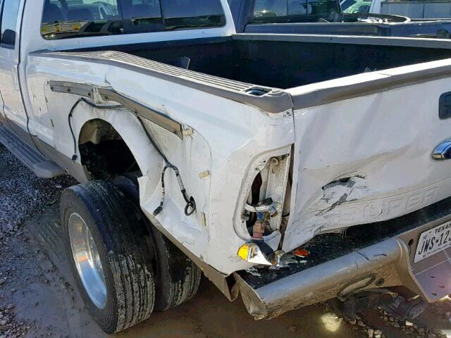 1FTXW43R89EA99472 - 2009 FORD F450 SUPER WHITE photo 9