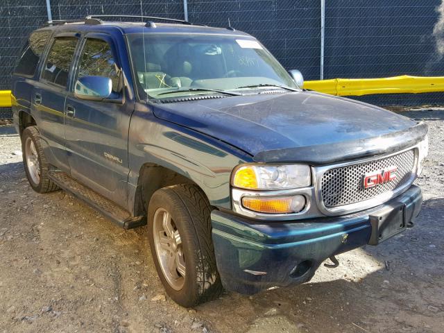 1GKEK63U15J161240 - 2005 GMC YUKON DENA BLUE photo 1