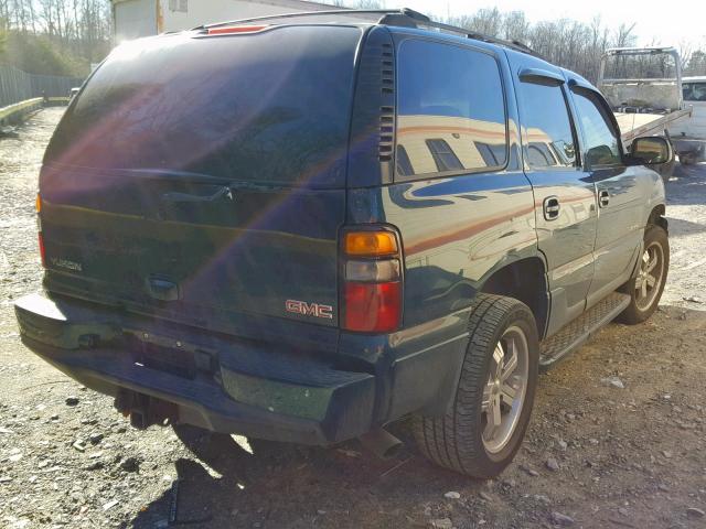 1GKEK63U15J161240 - 2005 GMC YUKON DENA BLUE photo 4