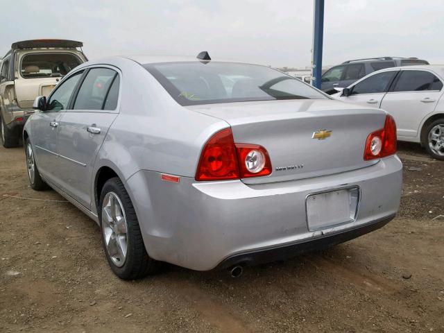 1G1ZD5E01CF167981 - 2012 CHEVROLET MALIBU 2LT SILVER photo 3