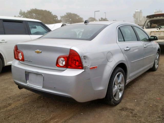 1G1ZD5E01CF167981 - 2012 CHEVROLET MALIBU 2LT SILVER photo 4