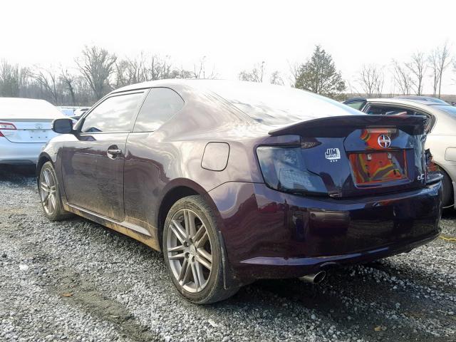 JTKJF5C76B3009451 - 2011 TOYOTA SCION TC იასამნისფერი ფოტო 3