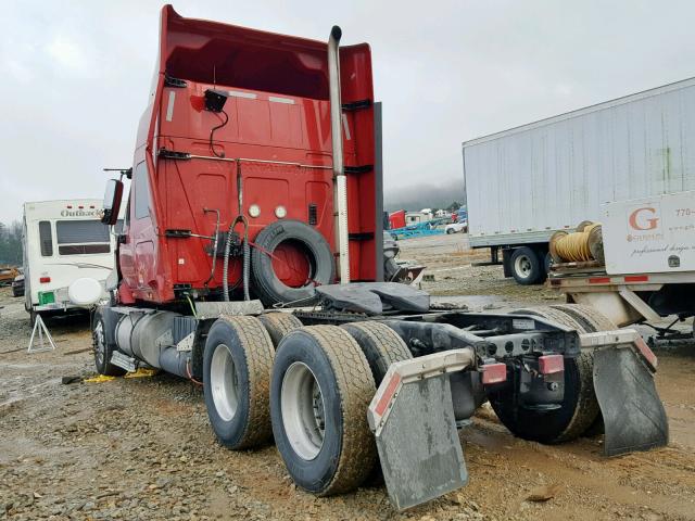 3HSDJSJR4DN415074 - 2013 INTERNATIONAL PROSTAR RED photo 3