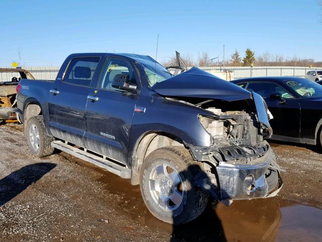 5TFDW54109X091999 - 2009 TOYOTA TUNDRA CRE GRAY photo 1