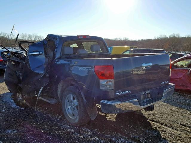 5TFDW54109X091999 - 2009 TOYOTA TUNDRA CRE GRAY photo 3