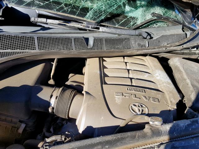 5TFDW54109X091999 - 2009 TOYOTA TUNDRA CRE GRAY photo 7