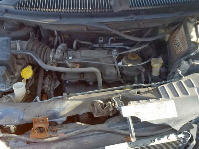 2C8GP64L53R124811 - 2003 CHRYSLER TOWN & COU BLUE photo 7