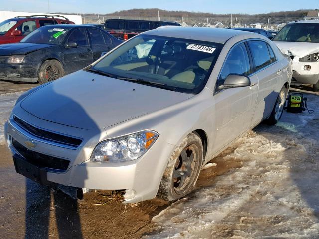 1G1ZB5E09CF292071 - 2012 CHEVROLET MALIBU LS RED photo 2