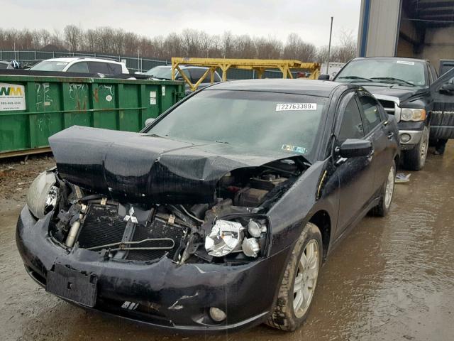 4A3AB36F26E073729 - 2006 MITSUBISHI GALANT ES BLACK photo 2