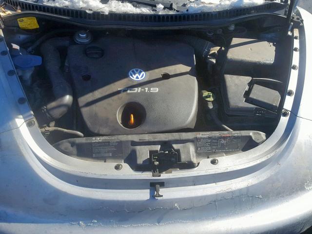 3VWCP21C62M460855 - 2002 VOLKSWAGEN NEW BEETLE Gümüş foto 7
