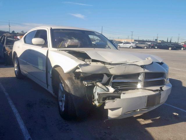 2B3CA3CV8AH106360 - 2010 DODGE CHARGER SX WHITE photo 1