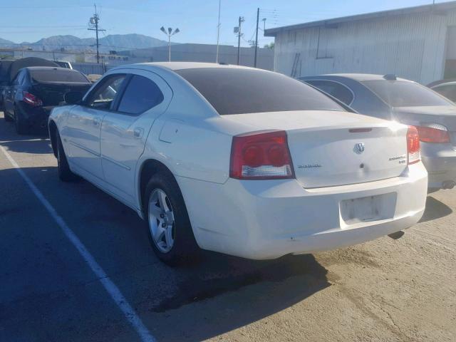 2B3CA3CV8AH106360 - 2010 DODGE CHARGER SX WHITE photo 3