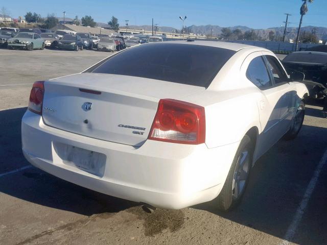 2B3CA3CV8AH106360 - 2010 DODGE CHARGER SX WHITE photo 4