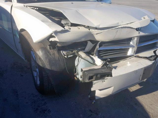 2B3CA3CV8AH106360 - 2010 DODGE CHARGER SX WHITE photo 9