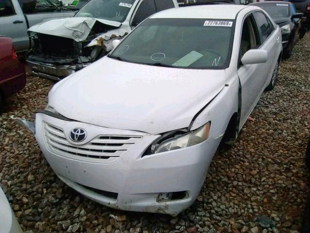 4T1BE46K49U861676 - 2009 TOYOTA CAMRY BASE WHITE photo 2