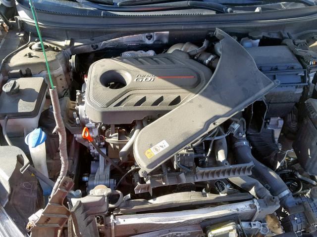 5NPE34AB6FH075155 - 2015 HYUNDAI SONATA SPO SILVER photo 7