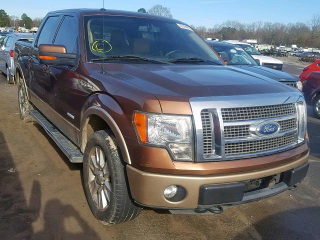 1FTFW1ET6BFD02989 - 2011 FORD F150 SUPER BROWN photo 1
