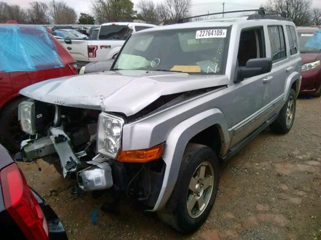 1J4RG4GK8AC156962 - 2010 JEEP COMMANDER Gümüş foto 2