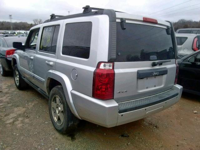 1J4RG4GK8AC156962 - 2010 JEEP COMMANDER Gümüş foto 3