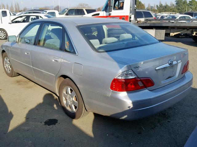 4T1BF28B43U283374 - 2003 TOYOTA AVALON XL SILVER photo 3