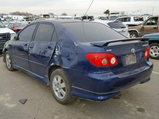 1NXBR30E85Z541045 - 2005 TOYOTA COROLLA CE BLUE photo 3