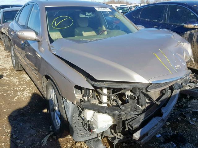 KMHFC46F48A252677 - 2008 HYUNDAI AZERA SE GOLD photo 1