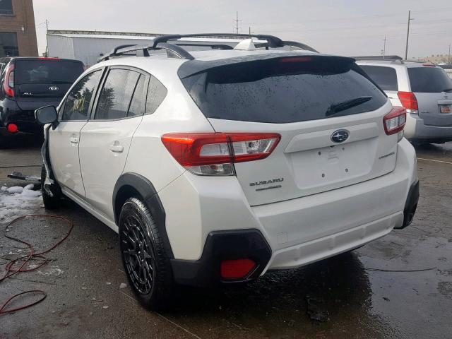 JF2GTACCXJH290608 - 2018 SUBARU CROSSTREK WHITE photo 3