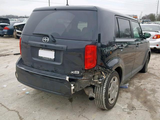 JTLKE50E491076142 - 2009 TOYOTA SCION XB Қара фото 4