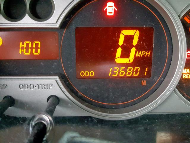 JTLKE50E491076142 - 2009 TOYOTA SCION XB Қара фото 8