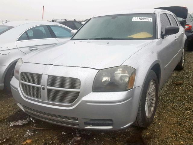 2D4FV47T26H131098 - 2006 DODGE MAGNUM SE SILVER photo 2