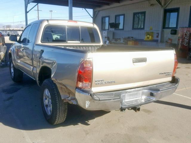 5TETX62N88Z506191 - 2008 TOYOTA TACOMA PRE GOLD photo 3