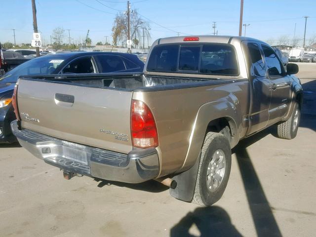 5TETX62N88Z506191 - 2008 TOYOTA TACOMA PRE GOLD photo 4