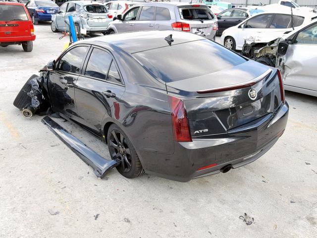 1G6AB5RA5E0131152 - 2014 CADILLAC ATS LUXURY BLACK photo 3