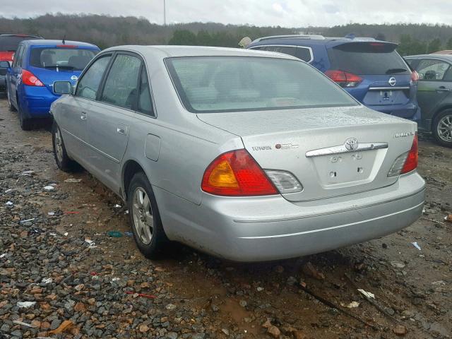 4T1BF28BX2U203168 - 2002 TOYOTA AVALON XL SILVER photo 3