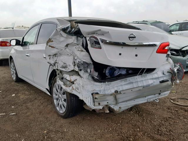 3N1AB7AP0HY336142 - 2017 NISSAN SENTRA S Ağ foto 3