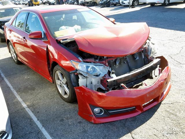4T1BF1FK3CU622638 - 2012 TOYOTA CAMRY BASE RED photo 1