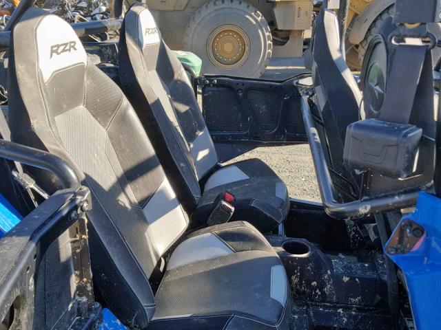 3NSVFE995FF375278 - 2015 POLARIS RZR XP 4 1 BLUE photo 6