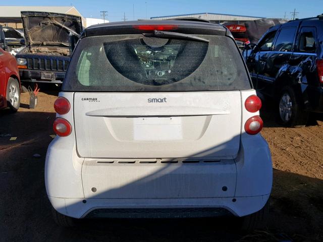 WMEEJ3BA6FK813402 - 2015 SMART FORTWO PUR WHITE photo 6