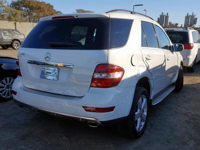 4JGBB5GB6AA567408 - 2010 MERCEDES-BENZ ML 350 白色 照片 4