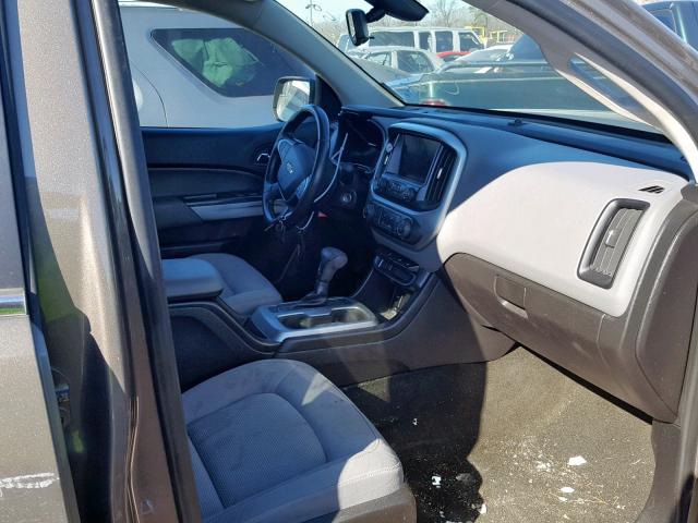 1GCGSBE35F1242048 - 2015 CHEVROLET COLORADO L BROWN photo 5