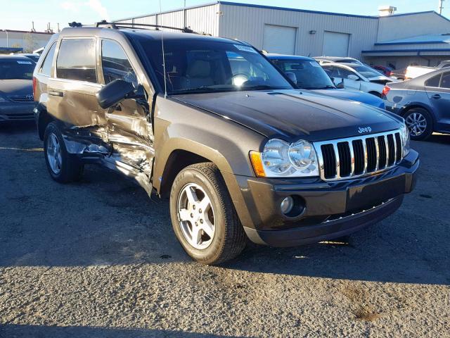 1J4HS58NX5C726930 - 2005 JEEP GRAND CHER GRAY photo 1