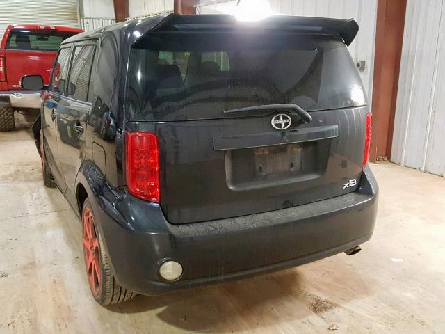 JTLKE50E281028881 - 2008 TOYOTA SCION XB Қара фото 3