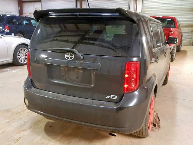 JTLKE50E281028881 - 2008 TOYOTA SCION XB Қара фото 4