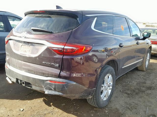 5GAEVAKW7JJ254798 - 2018 BUICK ENCLAVE ES MAROON photo 4