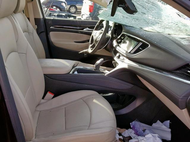 5GAEVAKW7JJ254798 - 2018 BUICK ENCLAVE ES MAROON photo 5