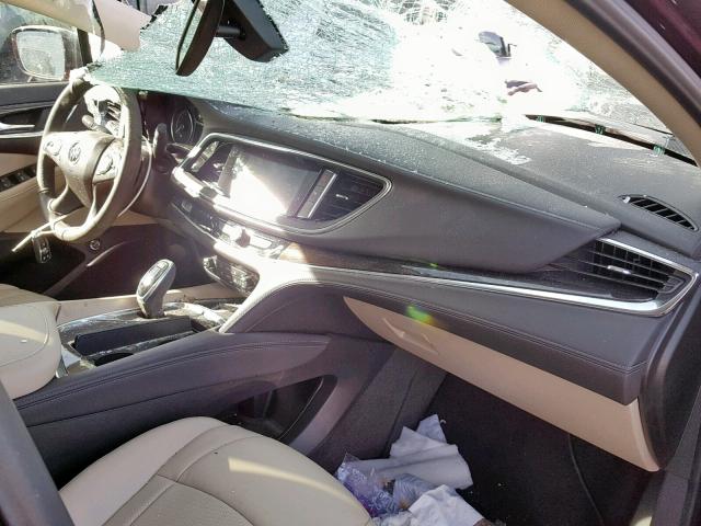 5GAEVAKW7JJ254798 - 2018 BUICK ENCLAVE ES MAROON photo 9