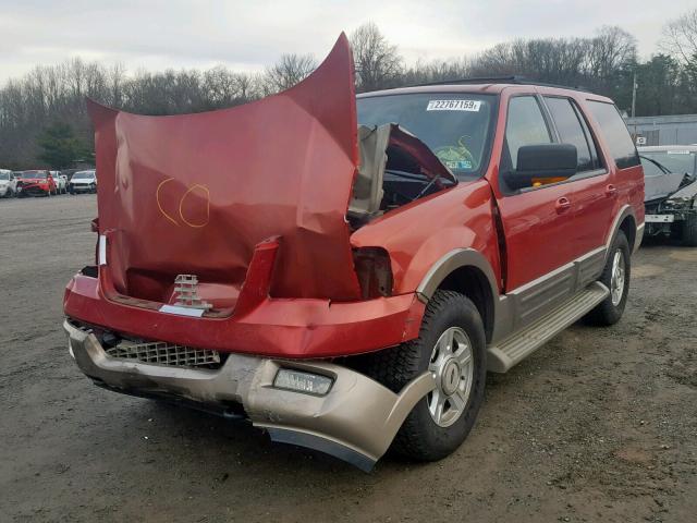 1FMFU18L53LC49962 - 2003 FORD EXPEDITION RED photo 2