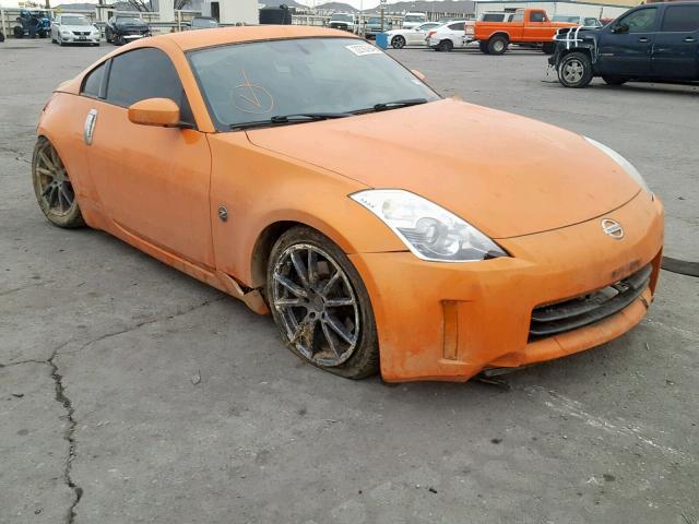 JN1BZ34D57M504904 - 2007 NISSAN 350Z COUPE ORANGE photo 1