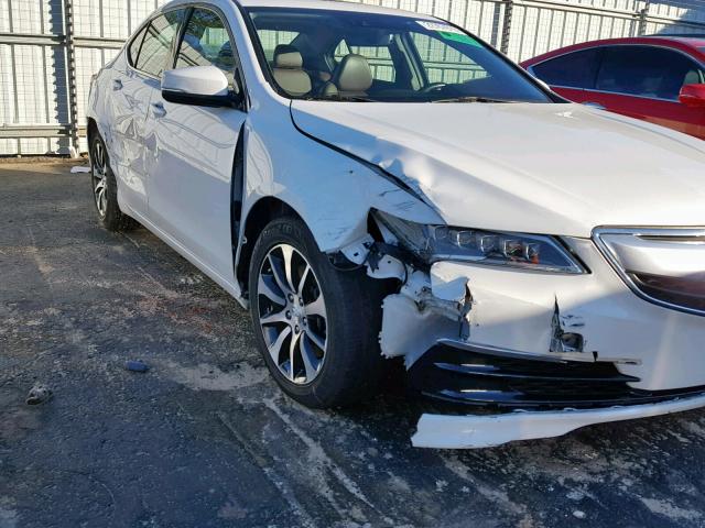 19UUB1F58FA018237 - 2015 ACURA TLX TECH WHITE photo 9