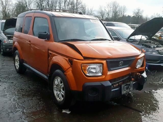 5J6YH28716L021725 - 2006 HONDA ELEMENT EX ORANGE photo 1